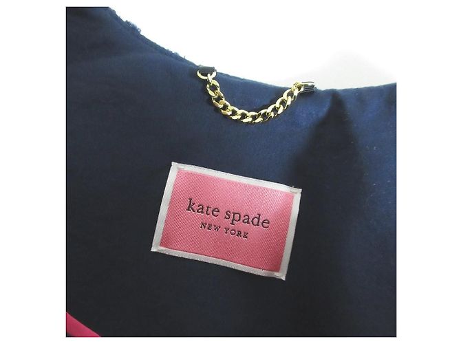 kate spade NEW YORK Chaqueta de tweed sin cuello Azul Azul marino - vista 7