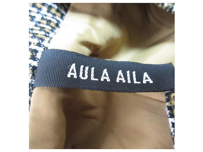 Autre Marque Pantalones anchos AULA AILA Multicolor Beige - vista 4