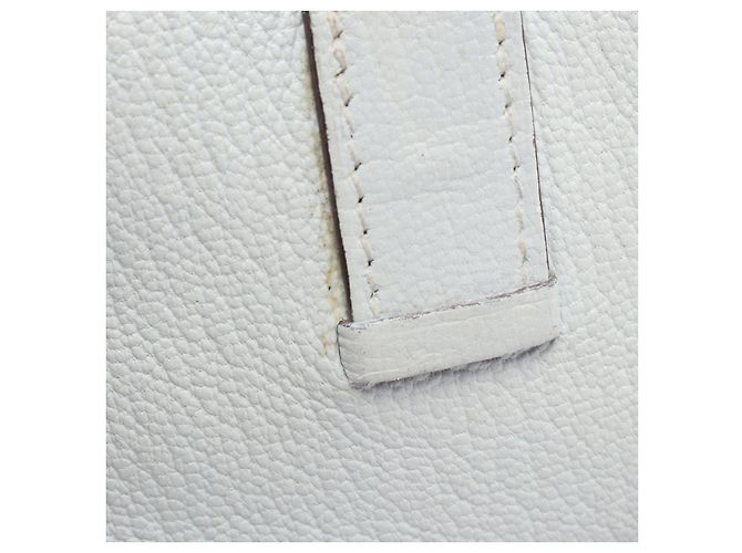 Béarn Hermès Hermes Beane Schlüsselcase aus Ziegenleder Blau - Ansicht 7