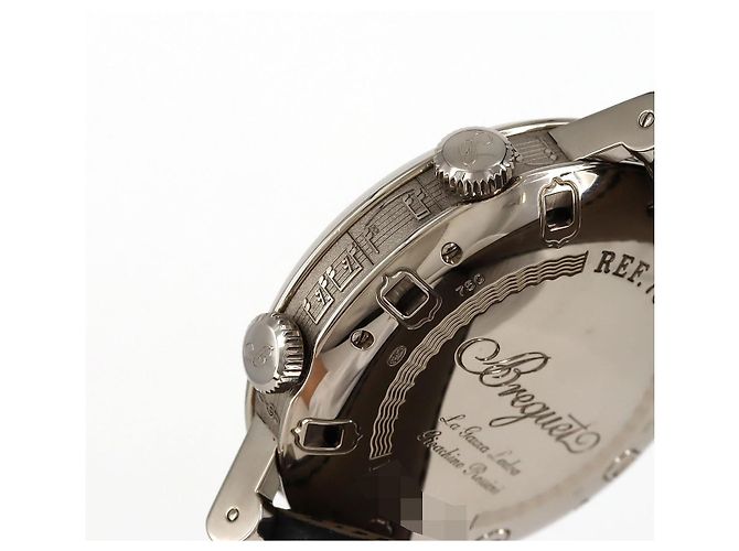 Breguet Classique La Musicale Oro Blanco Automático Plata - vista 6