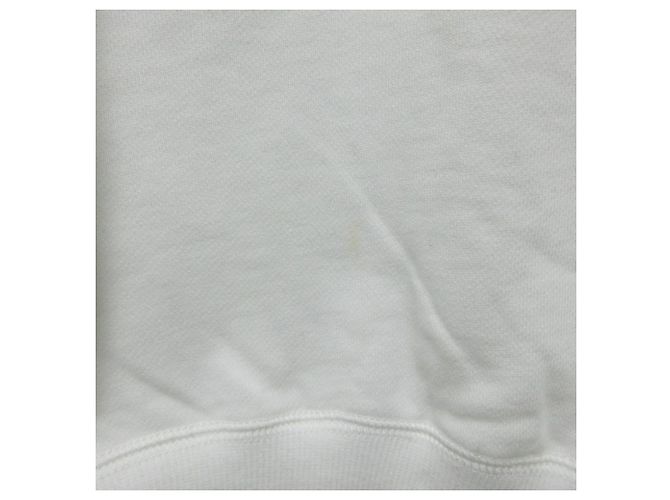 Autre Marque Sweatshirt mit Rundhalsausschnitt KOWGA BENJAMIN CREW SWEAT Chain Crewneck Pullover Sweatshirt Weiß - Ansicht 8