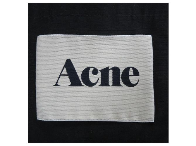 Acne NEW SNOW PAW12 chaqueta de plumón 2-way Negro - vista 10