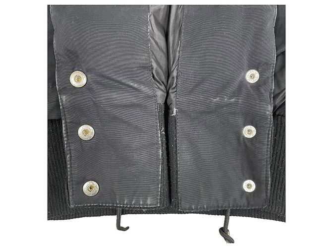 Acne NEW SNOW PAW12 chaqueta de plumón 2-way Negro - vista 16