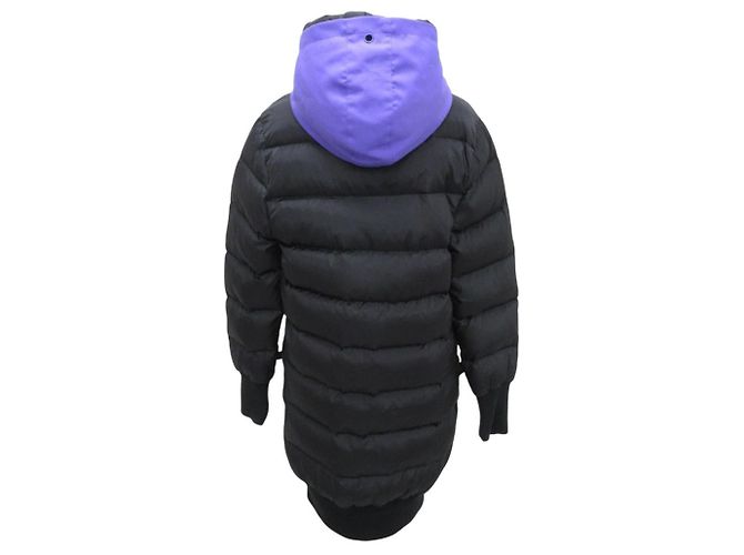 Acne NEW SNOW PAW12 chaqueta de plumón 2-way Negro - vista 8