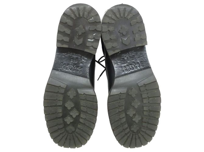 Autre Marque Sartore Schnürstiefel mit 6 Löchern Schwarz - Ansicht 6