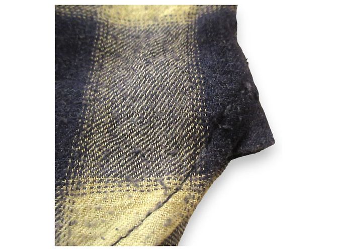 Camicia a maniche lunghe Theory Ombre Check Blu Crudo Blu navy - vista 7