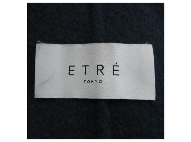 Autre Marque Abrigo 2way con capucha y estola ETRE TOKYO Azul Azul marino - vista 13