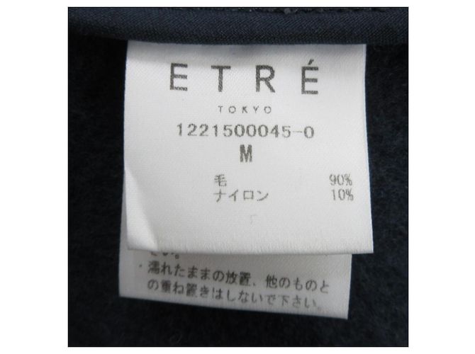 Autre Marque Abrigo 2way con capucha y estola ETRE TOKYO Azul Azul marino - vista 14