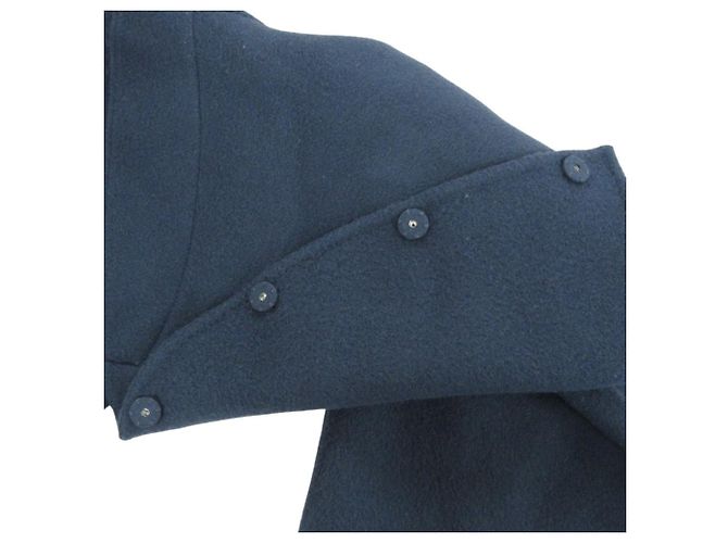 Autre Marque Abrigo 2way con capucha y estola ETRE TOKYO Azul Azul marino - vista 5