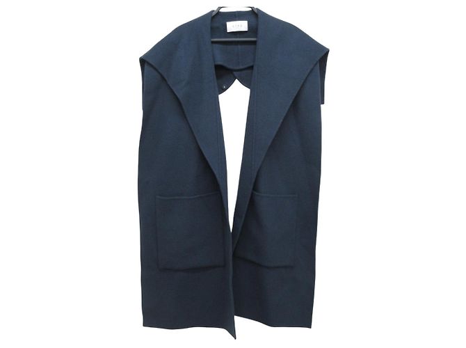 Autre Marque Abrigo 2way con capucha y estola ETRE TOKYO Azul Azul marino - vista 6
