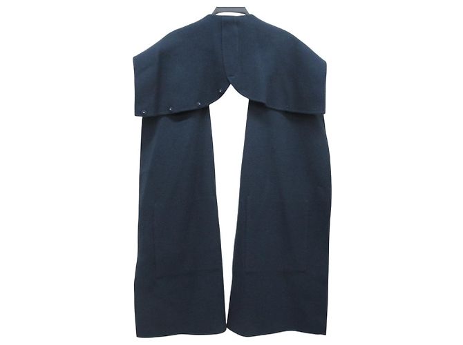 Autre Marque Abrigo 2way con capucha y estola ETRE TOKYO Azul Azul marino - vista 7