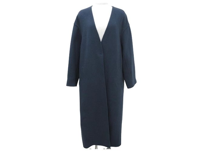 Autre Marque Abrigo 2way con capucha y estola ETRE TOKYO Azul Azul marino - vista 8