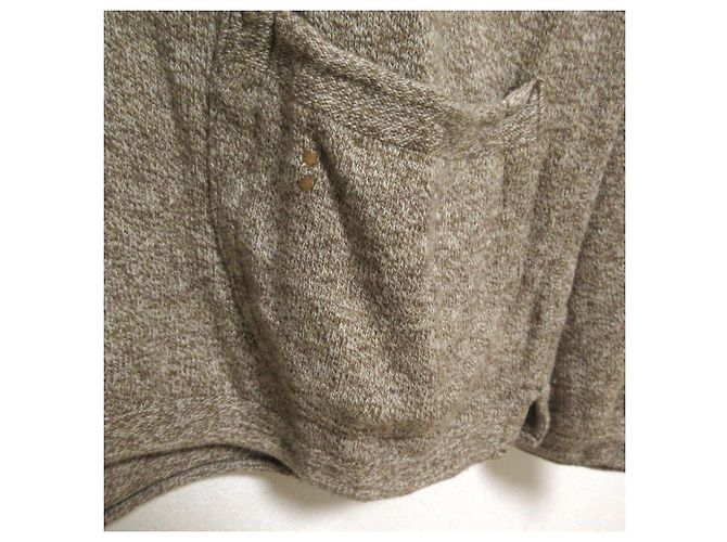 Autre Marque Maglione 45R 908 Uma in maglia di garza super fine Marrone Beige - vista 3