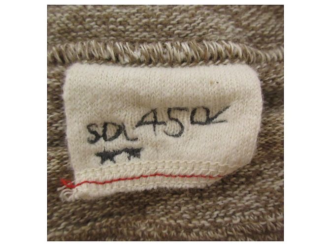 Autre Marque Maglione 45R 908 Uma in maglia di garza super fine Marrone Beige - vista 8