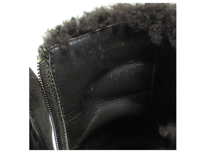 Autre Marque Brooks Brothers Shearling Kurzstiefel Braun - Ansicht 10