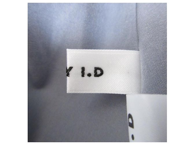 Autre Marque FRAY I.D Camisole Kleid mit Rückenausschnitt Blau - Ansicht 9