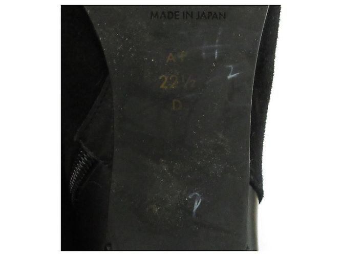 Autre Marque Botas largas de combinación de cuero GINZA Kanematsu - vista 11