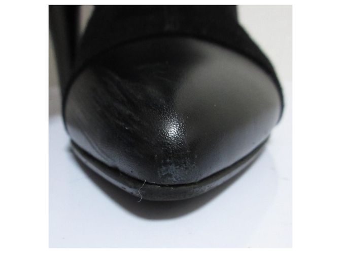 Autre Marque Botas largas de combinación de cuero GINZA Kanematsu - vista 18