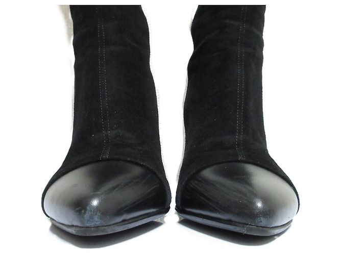 Autre Marque Botas largas de combinación de cuero GINZA Kanematsu - vista 4