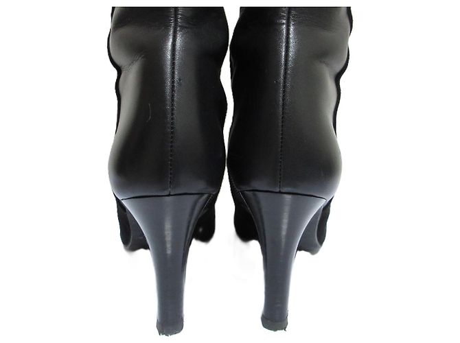 Autre Marque Botas largas de combinación de cuero GINZA Kanematsu - vista 7