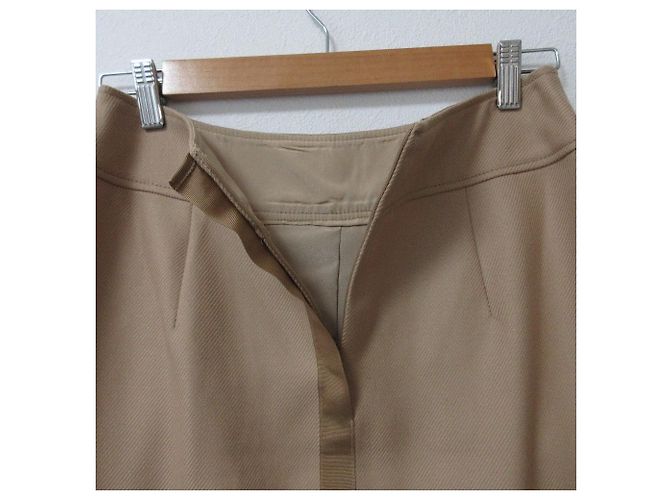 Max Mara Falda SPORTMAX 100% lana Beige - vista 4