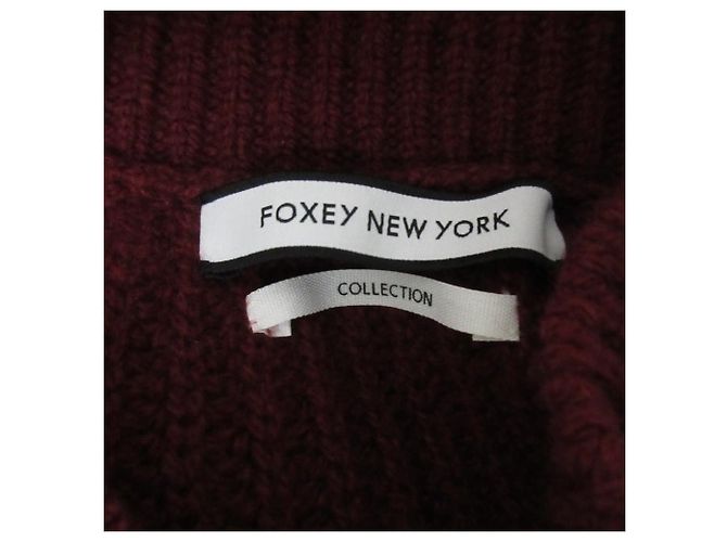 Autre Marque Top de punto puff de otoño FOXEY NEW YORK Roja - vista 6