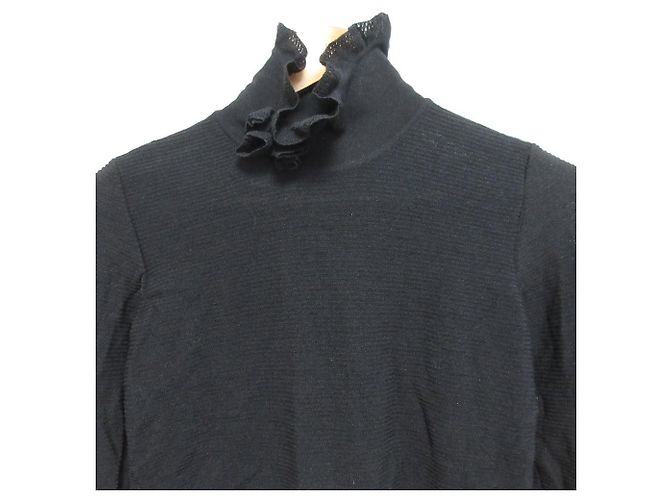 Timeless Suéter de punto Chanel Coco Mark Negro - vista 3