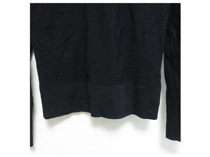 Timeless Suéter de punto Chanel Coco Mark Negro - vista 4
