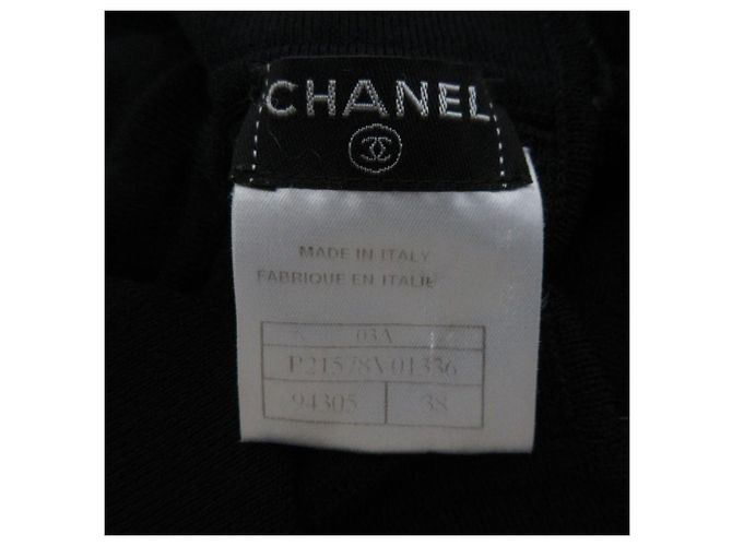 Timeless Suéter de punto Chanel Coco Mark Negro - vista 8