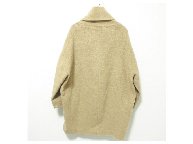 Autre Marque LA MARINE FRANCAISE Abrigo Cocoon Beige - vista 2