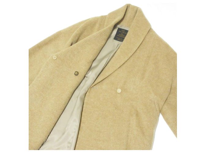 Autre Marque LA MARINE FRANCAISE Abrigo Cocoon Beige - vista 5