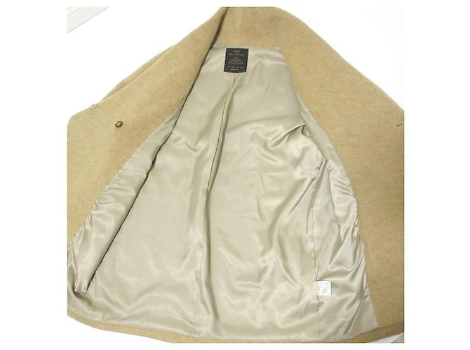 Autre Marque LA MARINE FRANCAISE Abrigo Cocoon Beige - vista 6