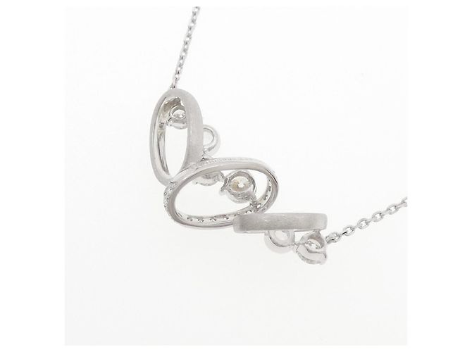 Autre Marque Collana con diamanti Au750 Argento - vista 4