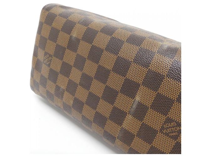 Borsa Louis Vuitton Speedy Bandouliere Damier Marrone - vista 2