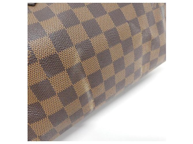 Borsa Louis Vuitton Speedy Bandouliere Damier Marrone - vista 3