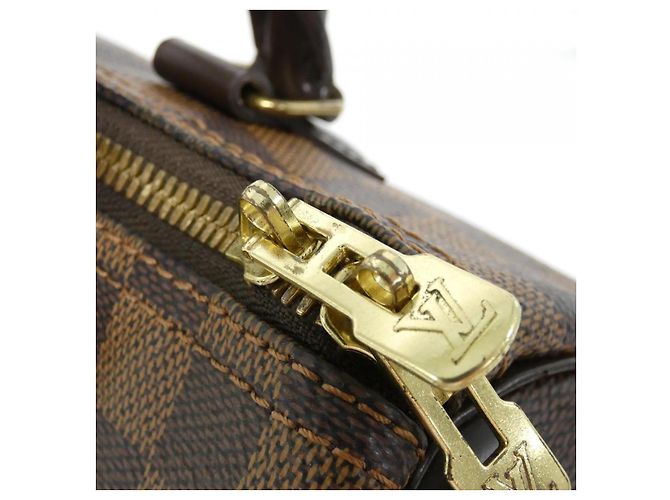 Borsa Louis Vuitton Speedy Bandouliere Damier Marrone - vista 5
