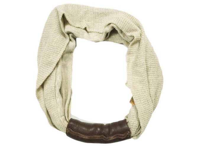 Autre Marque DECHO × BEAMS BOY IMAMA Fascia per capelli in lino Beige - vista 2