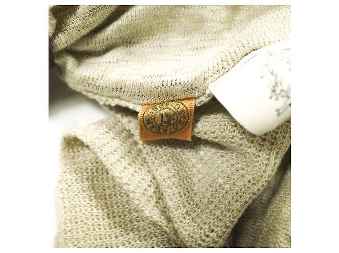 Autre Marque DECHO × BEAMS BOY IMAMA Fascia per capelli in lino Beige - vista 8