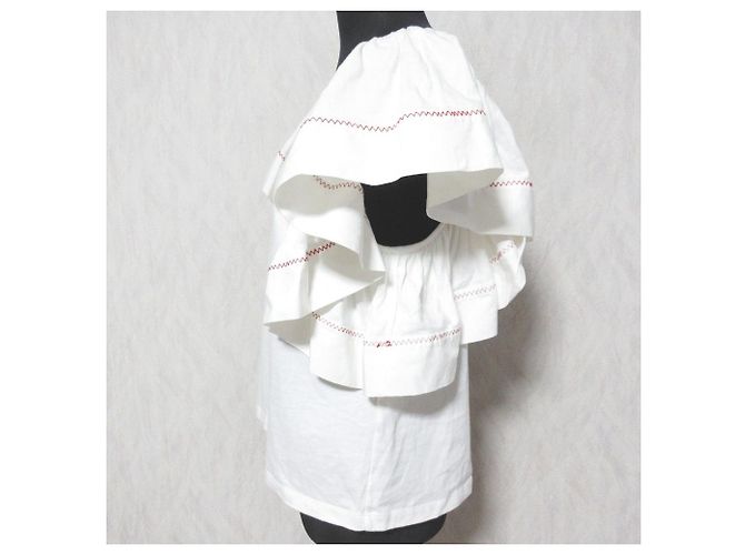 Chloé Top con maniche a farfalla See By Chloe Bianco - vista 3