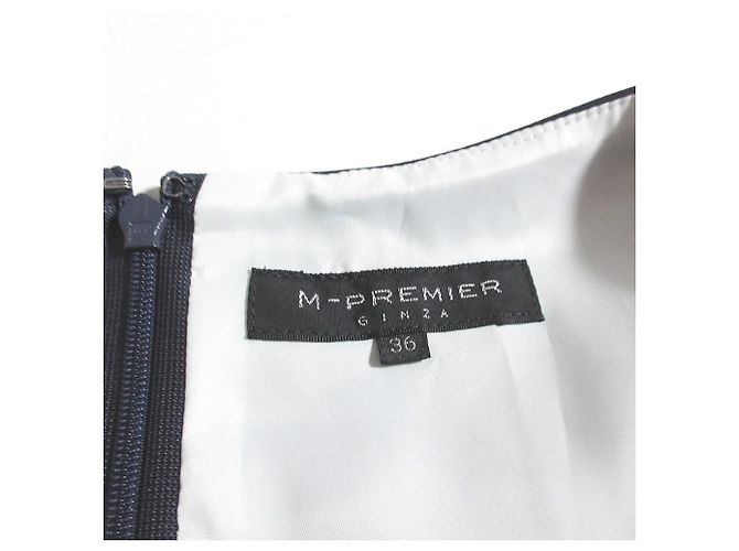 Autre Marque Ärmelloses Kleid mit Blumenprint M-premier Blau Marineblau - Ansicht 5