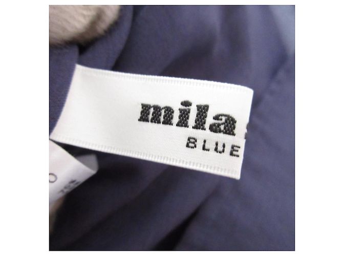 Mila Schön Vestido de algodón y lino Blue Label mila schon - vista 7