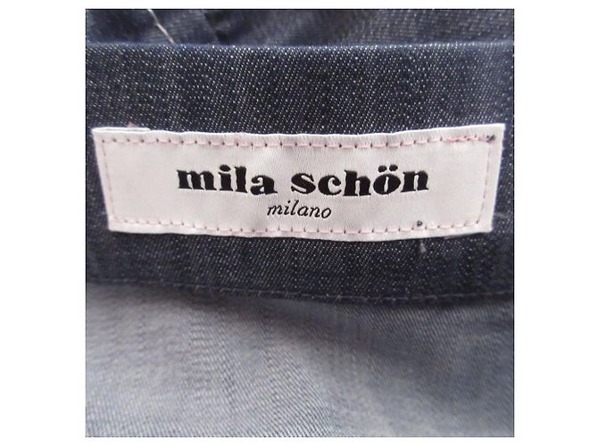 Mila Schön Falda larga de chambray elástica Mila Schon - vista 6