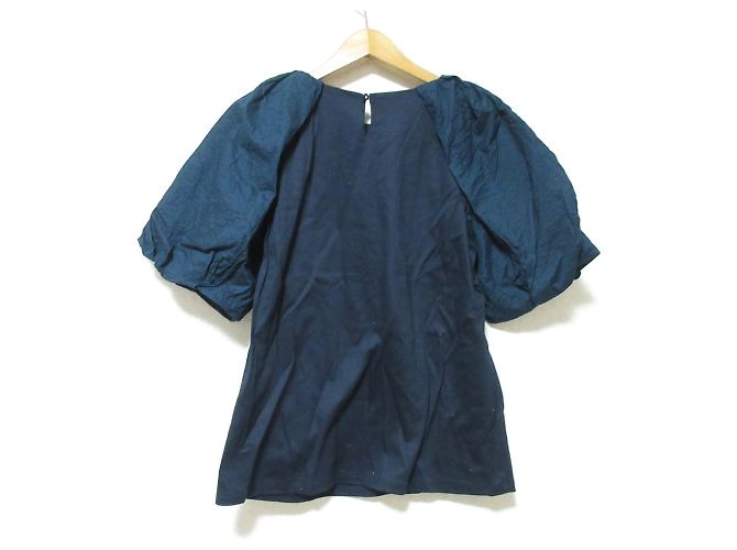 Autre Marque Mila Schon Jersey Pullover Blau Marineblau - Ansicht 2