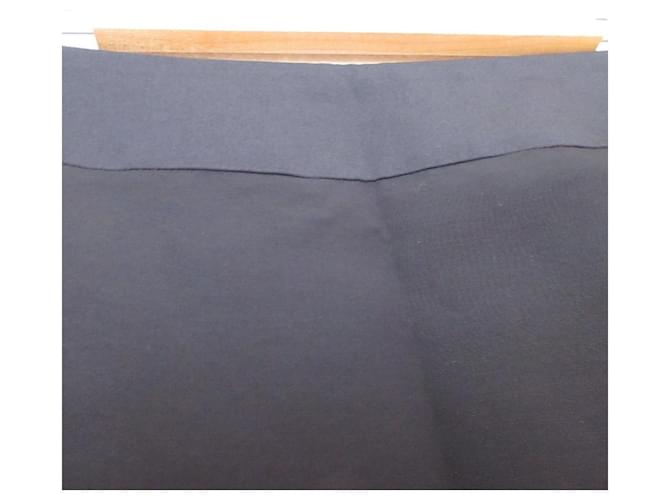 Autre Marque Falda midi beige Azul marino - vista 3