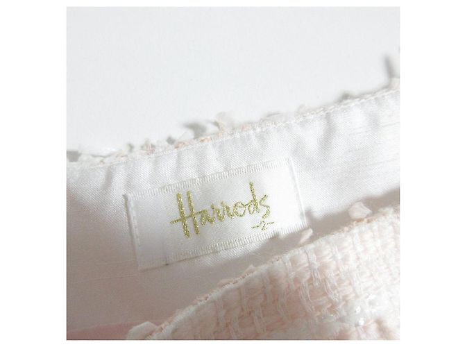Autre Marque Falda de tweed Harrods Rosa - vista 4