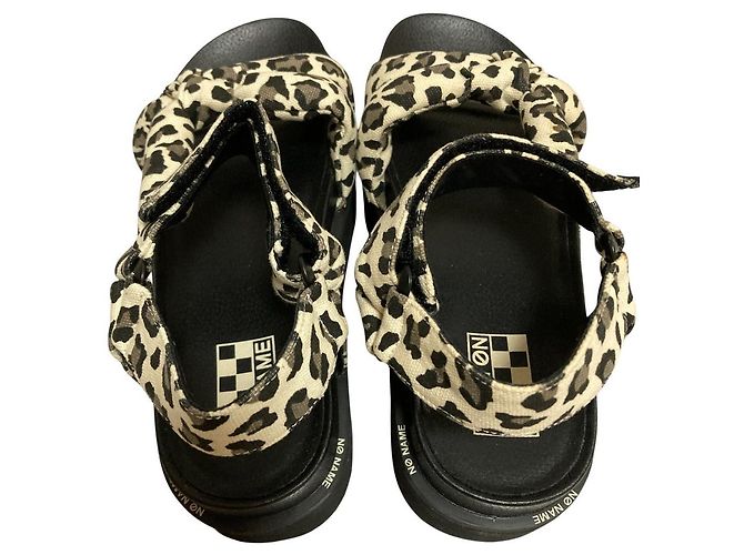 Autre Marque Sandali con platform NO NAME POPPY SUNSET - vista 4