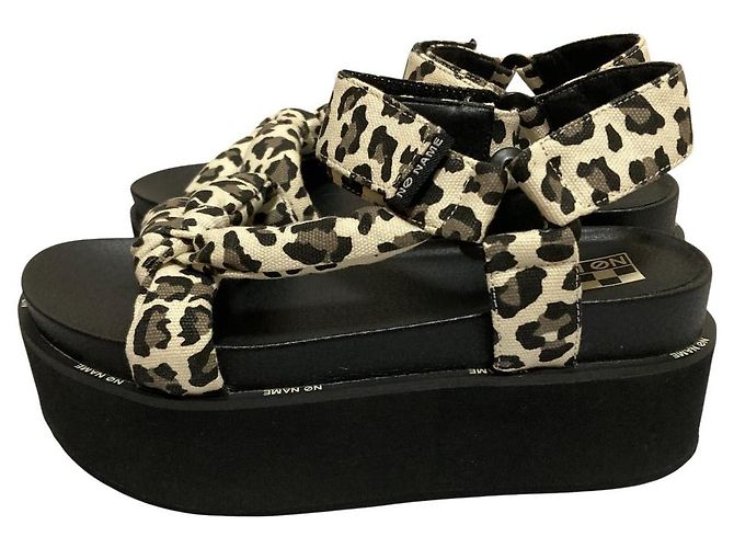 Autre Marque Sandali con platform NO NAME POPPY SUNSET - vista 5