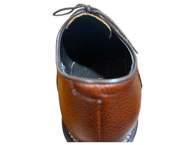 Autre Marque Scarpe Derby in pelle REGAL Marrone - vista 10