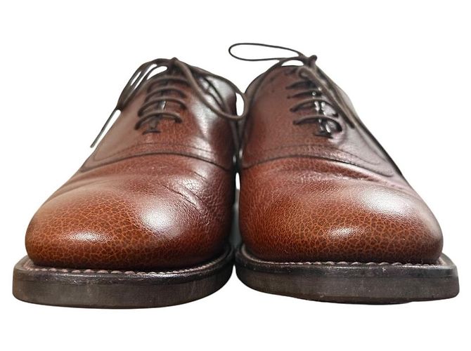 Autre Marque Scarpe Derby in pelle REGAL Marrone - vista 2