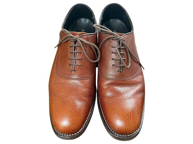 Autre Marque Scarpe Derby in pelle REGAL Marrone - vista 3